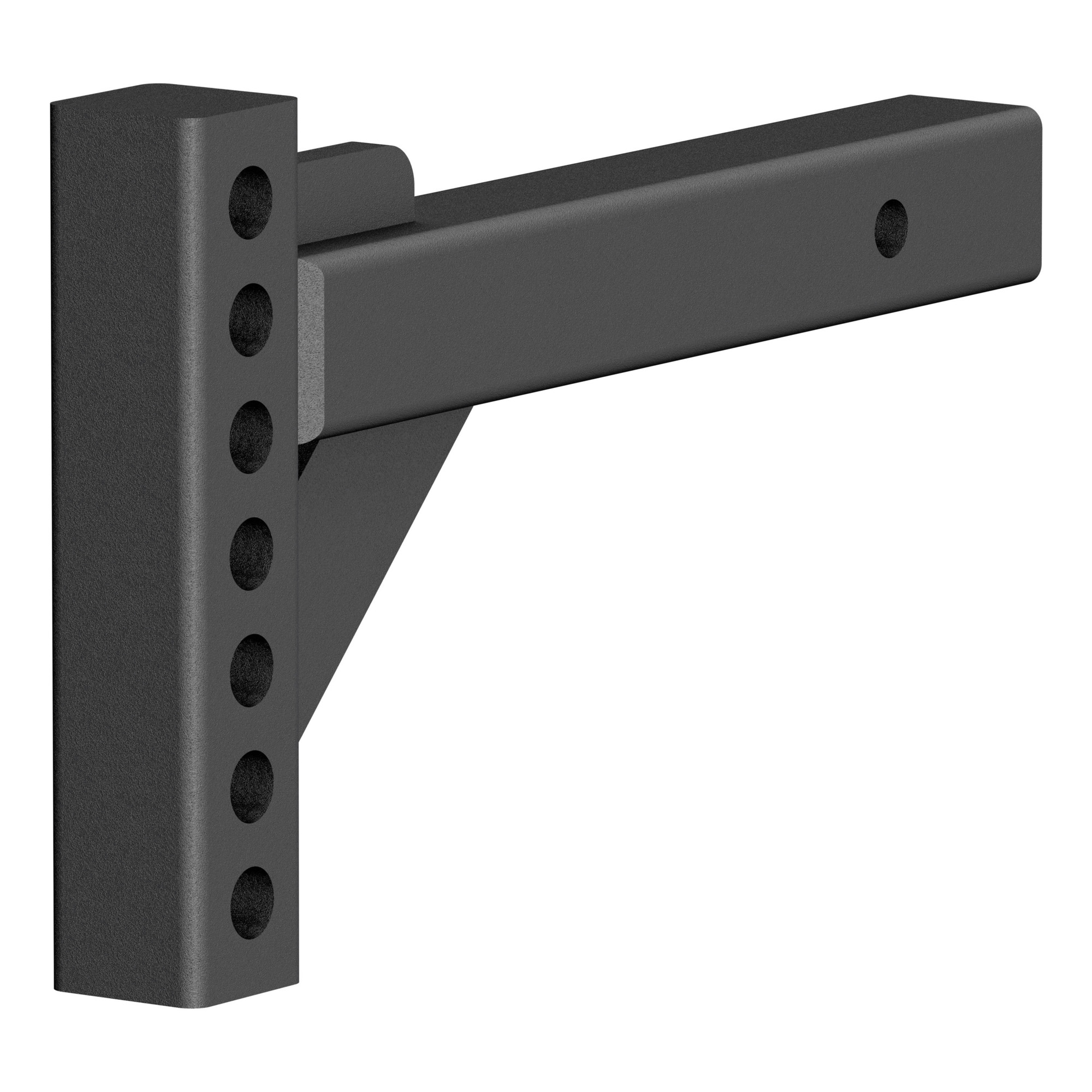 Curt Manufacturing Weight Distribution Shank, 2in. Drop, 6in. Rise, Steel, 15,000lb. Max. Capacity, Model# 17102